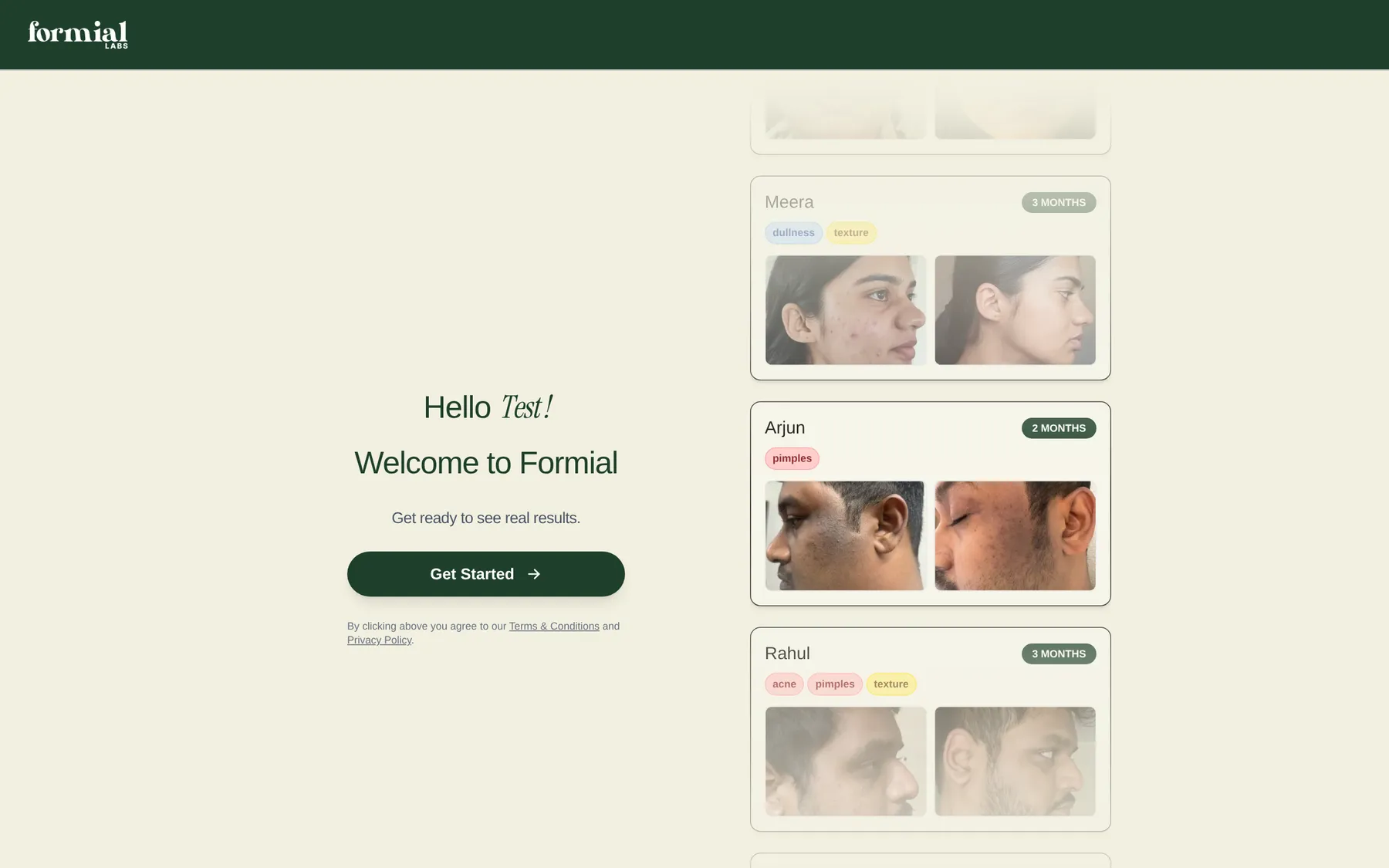 Formial Labs website