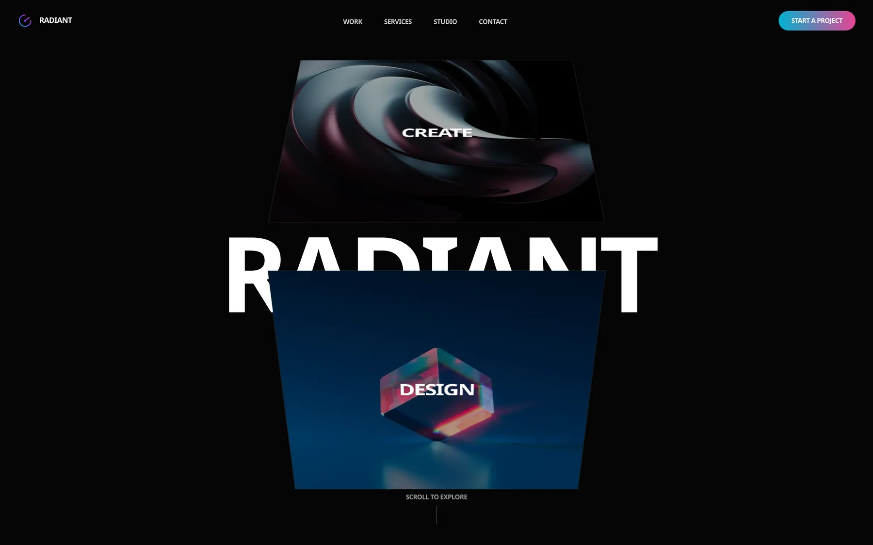 Radiant website